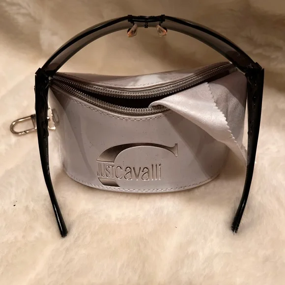 NWOT AuthenticJust Cavalli designer sunglasses display picture 1